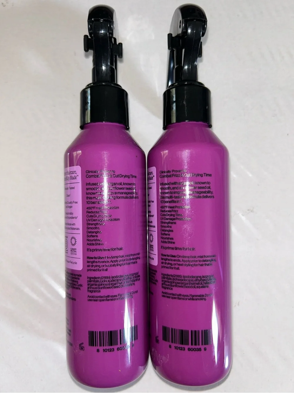 2x Eva NYC Mane Magic 10-in-1 Primer Spray - Heat Protectant and Detangler